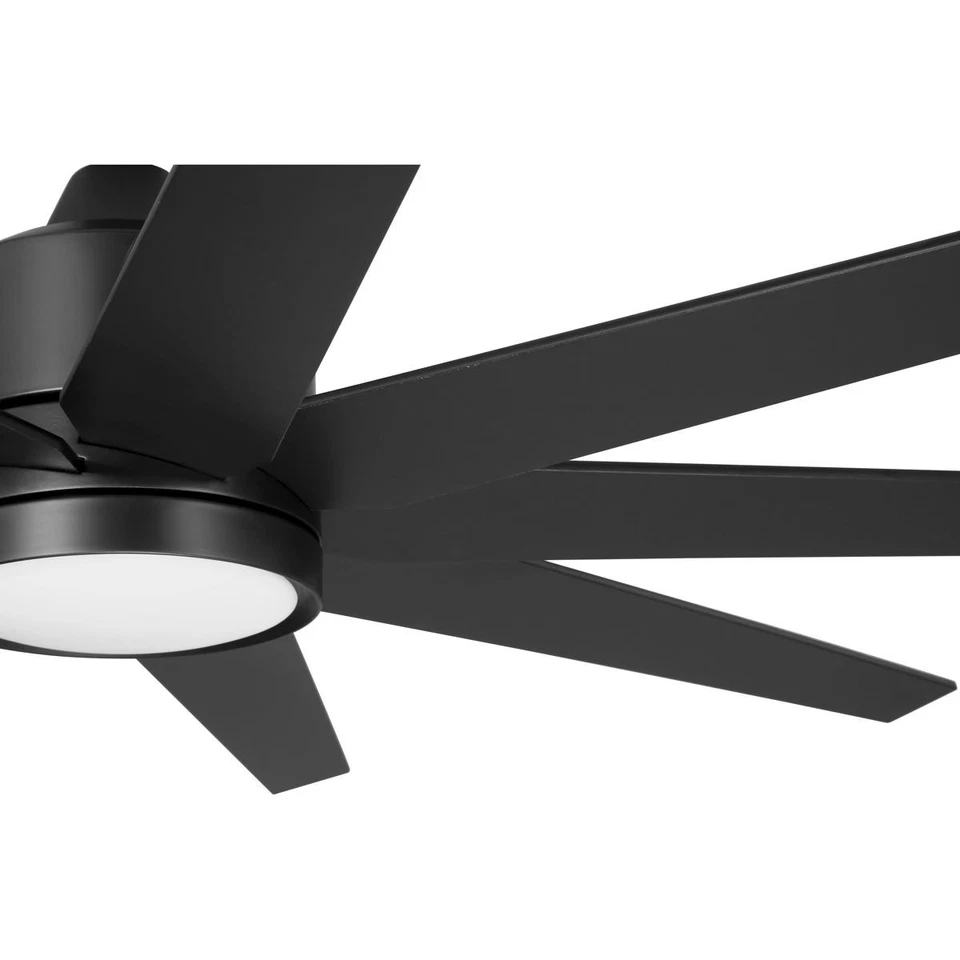 Craftmade CHP60FB9 Champion Indoor Ceiling Fan Flat Black - Image 4 of 4