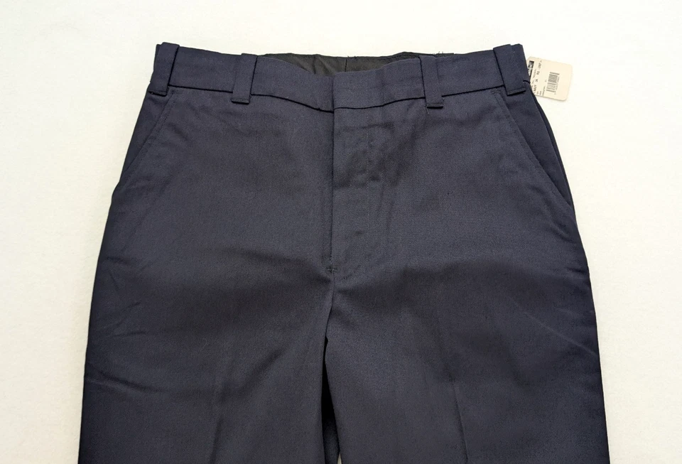 Horace Small Men's Pants Size 34x32 Work Uniform Blue - Image 3 of 4