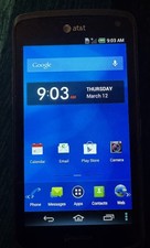 Pantech Flex P8010 Black ATT Smartphone 4g Fast Ship Excellent Used 8GB Rare