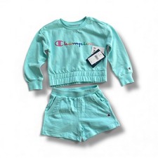 Champion Girls Sweatshirt Short Set