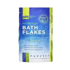 Finest Magnesium Bath Flakes, Bath Salts, Epsom Salt, Body Muscle and Foot...