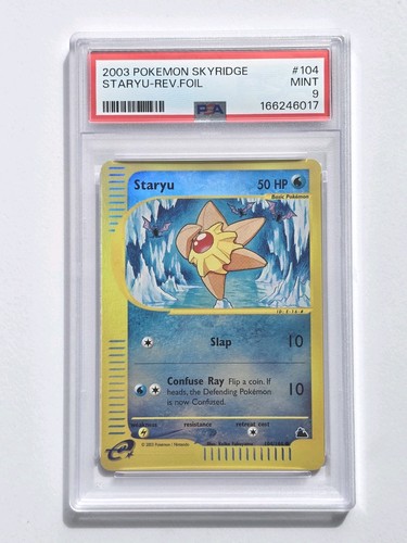 Staryu graded PSA 9 for sale on eBay