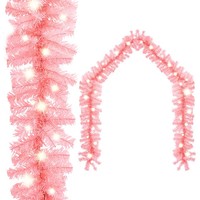 LED Weihnachtsgirlande 10 M Rosa Lichterkette FüR Innen Und AußEn
