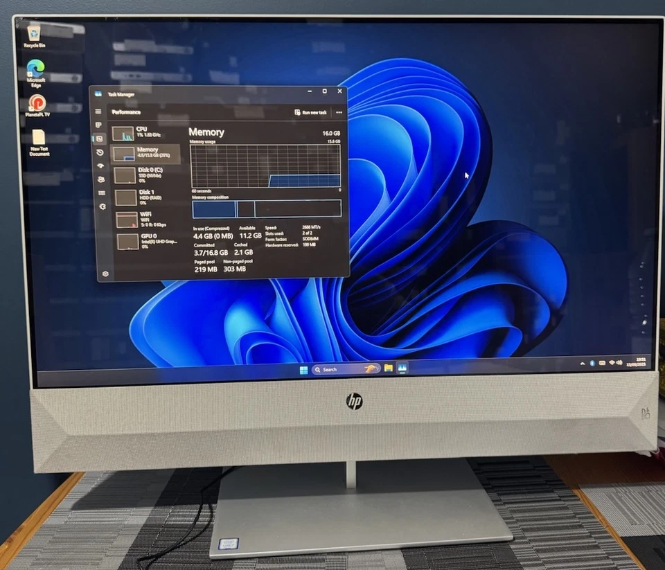 Hp Pavilion 27” All-in-One Core i7 9700T | 16Gb | 512GB SSD + 1TB HDD | AIO PC - Image 4 of 4