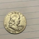 1951 Franklin Half Dollar 50C Silver 0.9 Philadelphia Bugs Bunny KM#199
