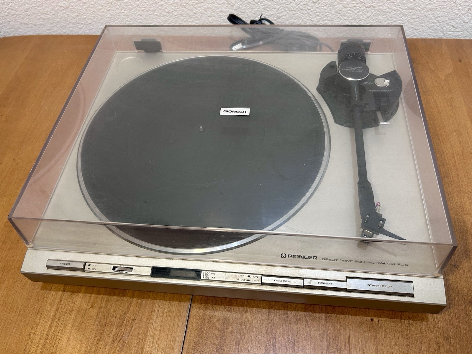 ✅Pioneer PL-5 Stereo Turntable Direct Drive Full Automatic R