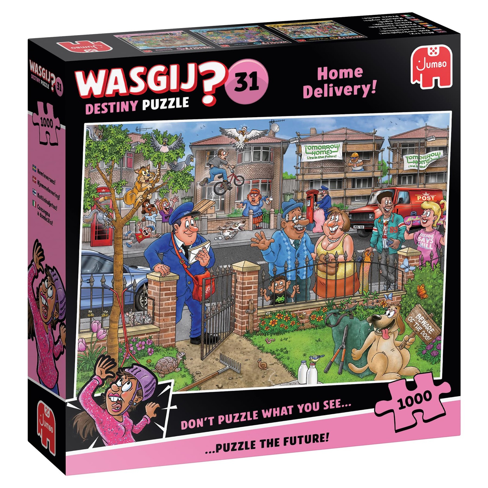 Wasgij Destiny 31 Lieferung Frei Haus Anspruchsvolles - Kniffliges 1000-Teile 9190₽