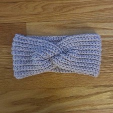 Handmade Women  s Crochet Twist-Knot Headband One Size Casual Fall/Winter