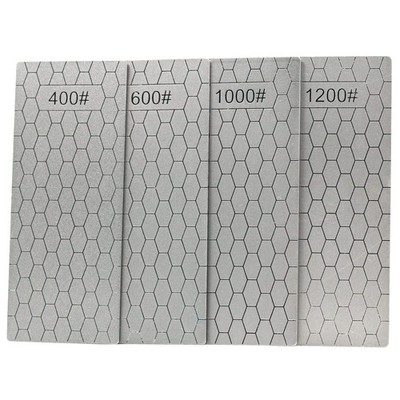 4 Pieces Diamond Sharpening Stone Setdiamond Lapping Plate Coarse/medium/fine Gr