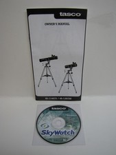 Tasco Telescope Manual for 114mm 130mm Reflector 46-114675 46-130750 Skywatch CD
