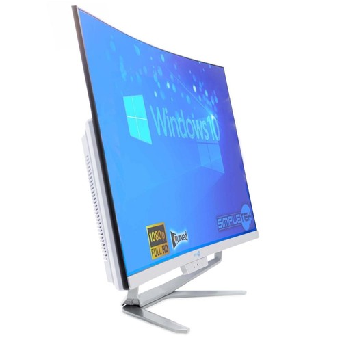 Aio Tout en Un I5 2.5ghz 27 " Courbe 16gb 480gb Win11 Ordinateur PC Fixe _ - Photo 3/7