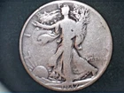 1937-D Liberty Walking Half,  Circulated Ave, .3617 Oz Silver (US-8943)