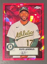 12% off! ⚾(you pick!) Oakland Athletics 2021 Topps Chrome Platinum Anniv🟢🟡