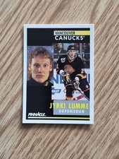 1991-92 Pinnacle French #237 Jyrki Lumme