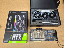 EVGA GeForce RTX 3080 Ti FTW3 Ultra GPU w/ EK Vector2 Water Block