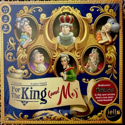 For the King and Me ~ Board game ~ Reimplementation of Biblios ~ Sealed