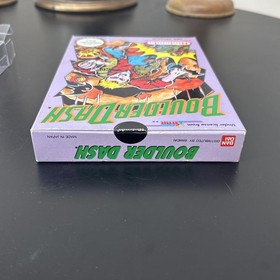 Nintendo Nes BOULDER DASH Factory Sealed Nintendo Sticker Sealed