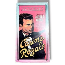 Casino Royale (1954, VHS) Original James Bond Tape Used Barry Nelson