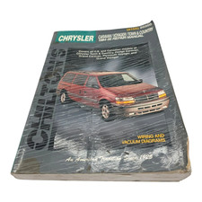Chilton 8155 Chrysler Caravan Voyager Town & Country 1984-95 Service Manual