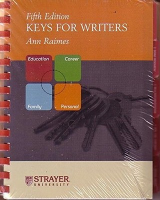 Keys For Writers - Ann Raimes - Very Good - See condition notes