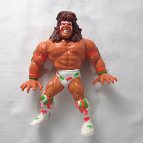 WWE WWF Ultimate Warrior Wrestling Action Figure 1...
