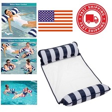 Multi Purpose Water Hammock Float 44 Inch Navy Ideal for Seniors and Mothers