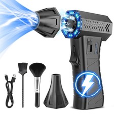 Compressed Air Duster - 300000RPM Super Power Electric Air Duster Variable Speed