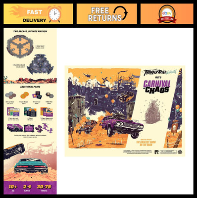 Thunder Road Vendetta Part 5: Carnival of Chaos - Strategy Board Game Expansion