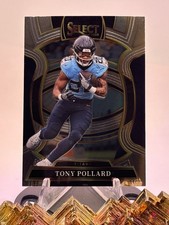 Tony Pollard Tennessee Titans Concourse 2025 Panini Select Football #25