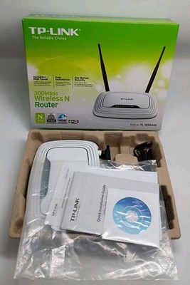 TP-LINK TL-WR841N(US) 300Mbps Wireless N WiFi Router, 4 LAN, WPS, White