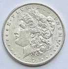 1879 S Morgan Silver Dollar - ABOUT UNCIRCULATED AU++