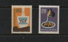 S5597   Argentina  1968   Coal & Steel industry   2v.   MNH
