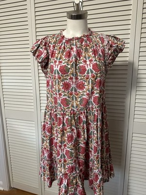 Caroline Constas Floral Dress L