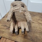 Unique Vintage Hand Carved Wood Drummer Figure Tribal Folk Art Sculpture Statue  — photo 8