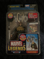 Marvel Legends Loki Onslaught Series Action Figure w Comic Diorama Card