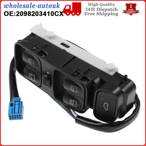For Mercedes CLK320 CLK500 W209 2003-2009 Electric Window Switch A2098203410 - Picture 9 of 11