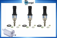 KIT 3 INIETTORI GPL PER BRC BLU CON DADO FILETTO GARANZIA 24 MESI 09SQ99020001G 