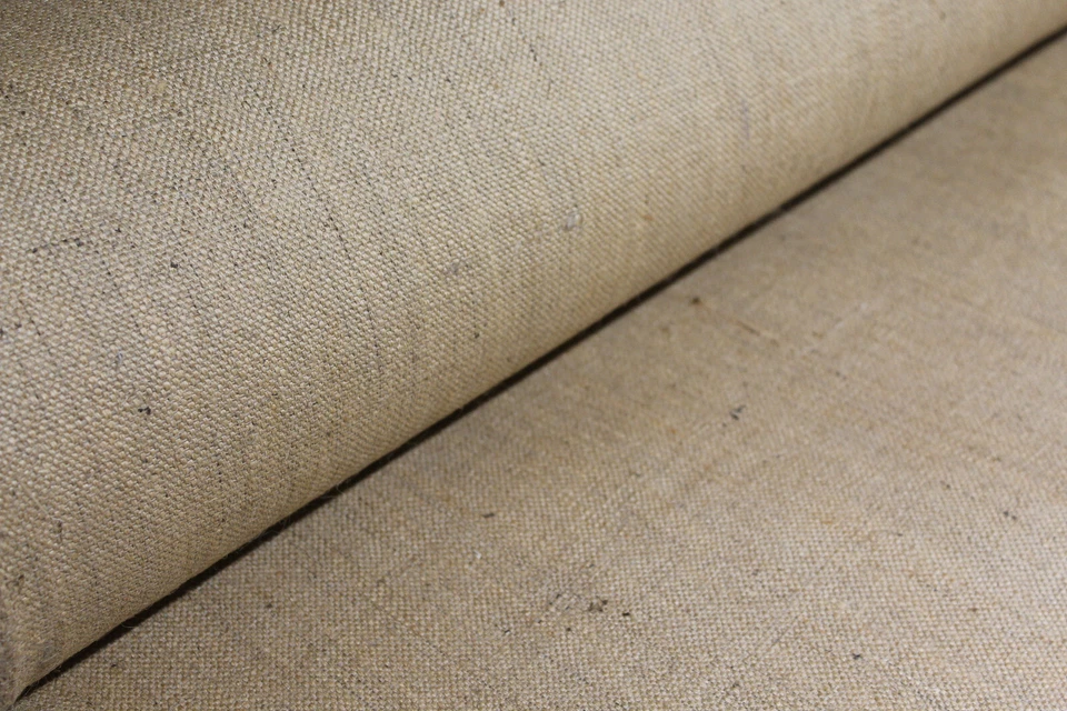 2 Mts 36" Wide 15oz Heavy Duty Spring Canvas Hessian Upholstery Fabric Tarpaulin - Image 3 of 4
