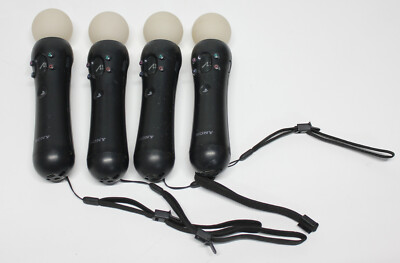 Lot 4 of Sony PlayStation Move Motion Controllers PS3 PS4 VR CECH-ZCM1U