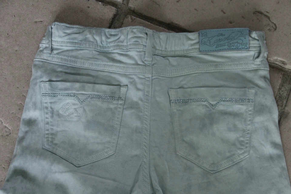 joli jeans skinny fille KAPORAL yam taches TAILLE 12 ans - Photo 3/3