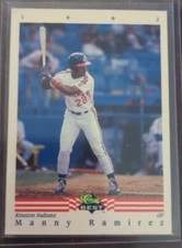 1992 Classic Best Manny Ramirez #155 Rookie RC Cleveland Indians Minor League EX