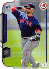 Bryce Brentz 2015 Bowman baseball base card Rookie #126 Boston Red Sox