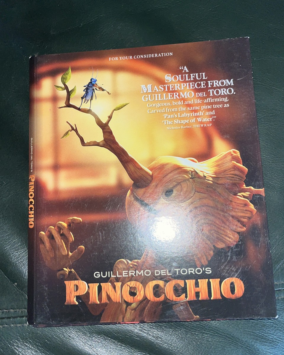 Guillermo del Toro's Pinocchio 2022 Netflix FYC BLU-RAY (not