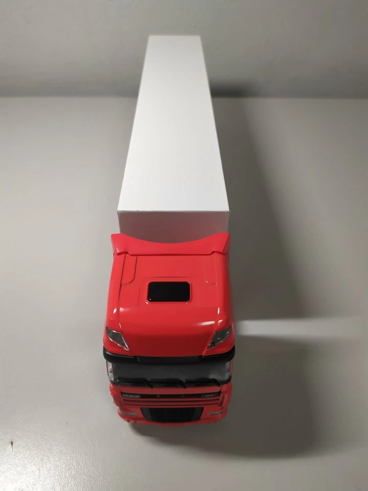 RARE JOAL 1:50 DAFXF 105 WITH TRAILER METAL DIE CAST -390 - Image 3 of 4