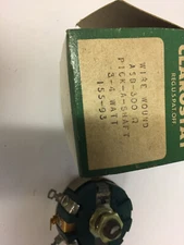 A58 300 OHM CLAROSTAT PICK A SHAFT 3-4 WATTS  NOS