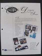 CREATIVE MEMORIES Crop Talk Instruction Sheets (1-75) You Choose - Great Ideas!