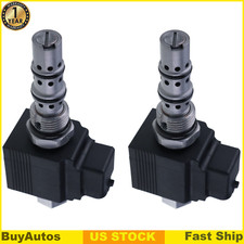 Electroválvula 2X 24V YZ501931 para John Deere 670C 670D 670G 770C 770G 870D 872D