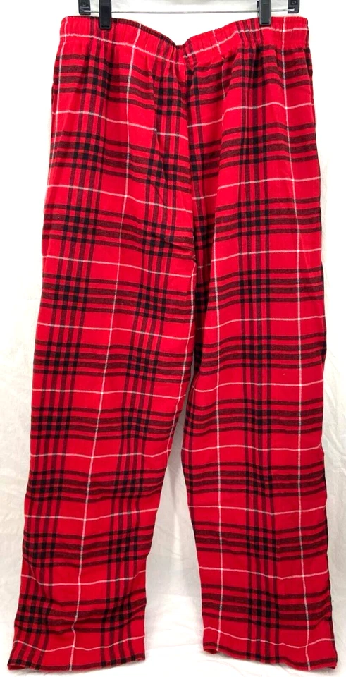 NUEVO Pantalones de pijama de franela a cuadros rojos deportivos NBA Bulls NBA Concepts para hombre L Foto 2 de 4