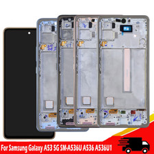 OEM For Samsung Galaxy A53 5G SM-A536U LCD Display Touch Screen Digitizer Frame