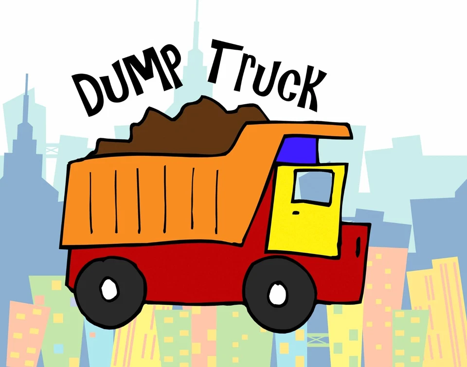 Мальчик детская спальня искусства: работа грузовики и тракторы - набор из четырех 8 "на 10" печати. - Изображение 4 из 4